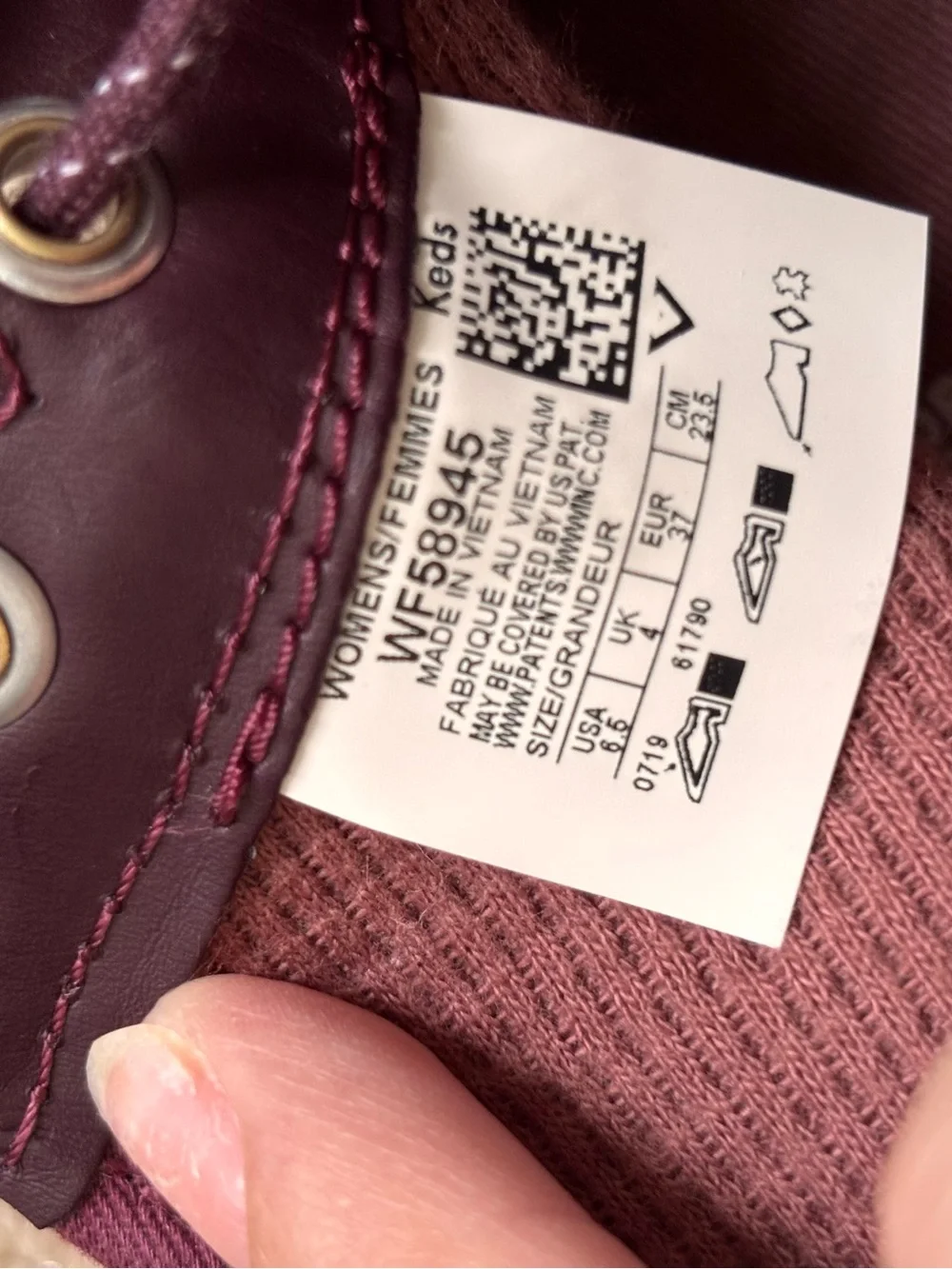 Keds Scout Boot Splash Mauve - Picture 7 of 9